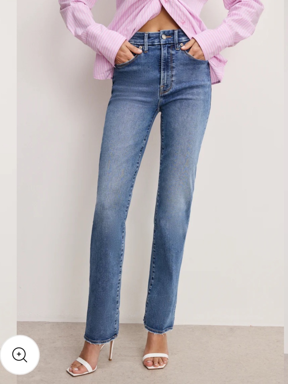 Good American Good legs straight Jeans